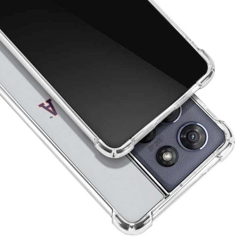 Gonzaga University Collegiate Text Moto G Play 5G (2025) Clear Case